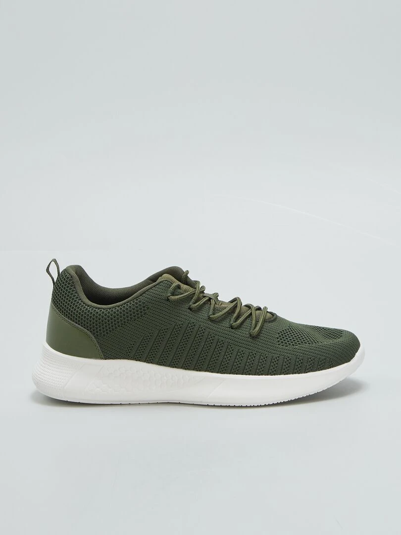 Baskets de sport Kaki