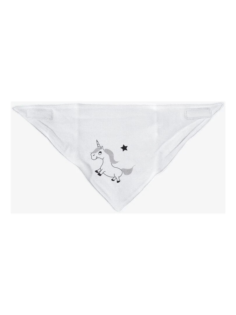 Lot de 2 bavoirs bébé Kinousses   Rose