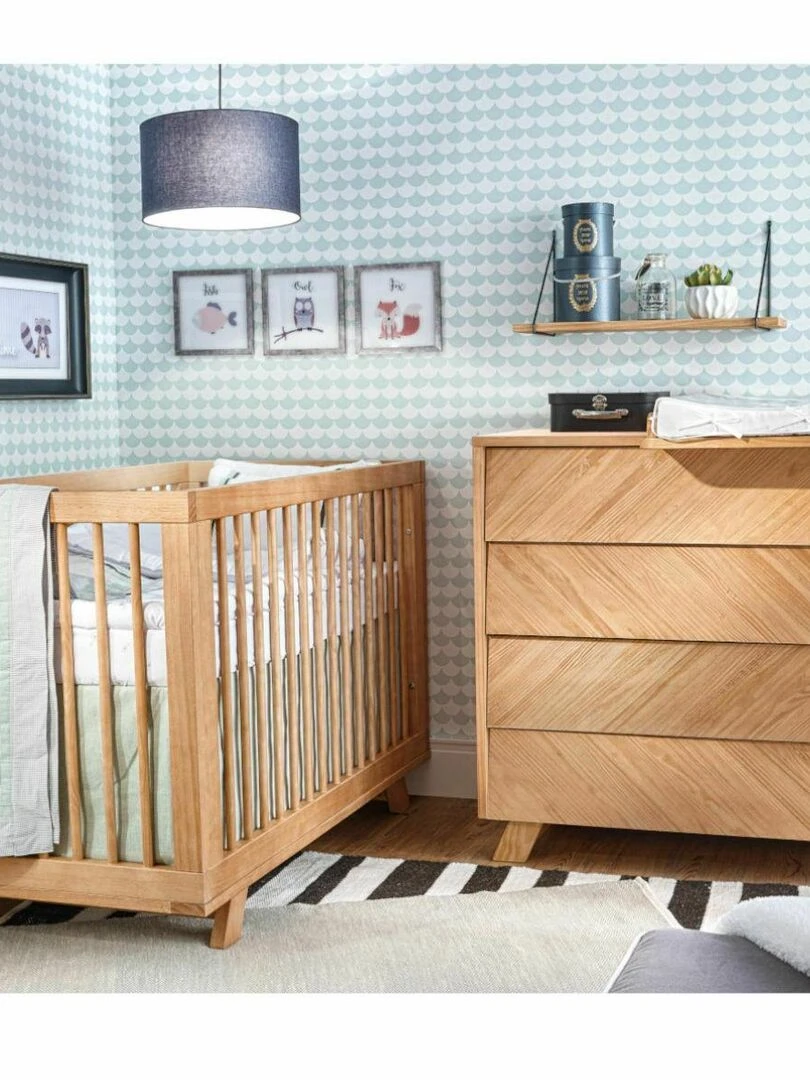 Chambre complète bébé Kyoto   AKITEN RETAIL   Marron