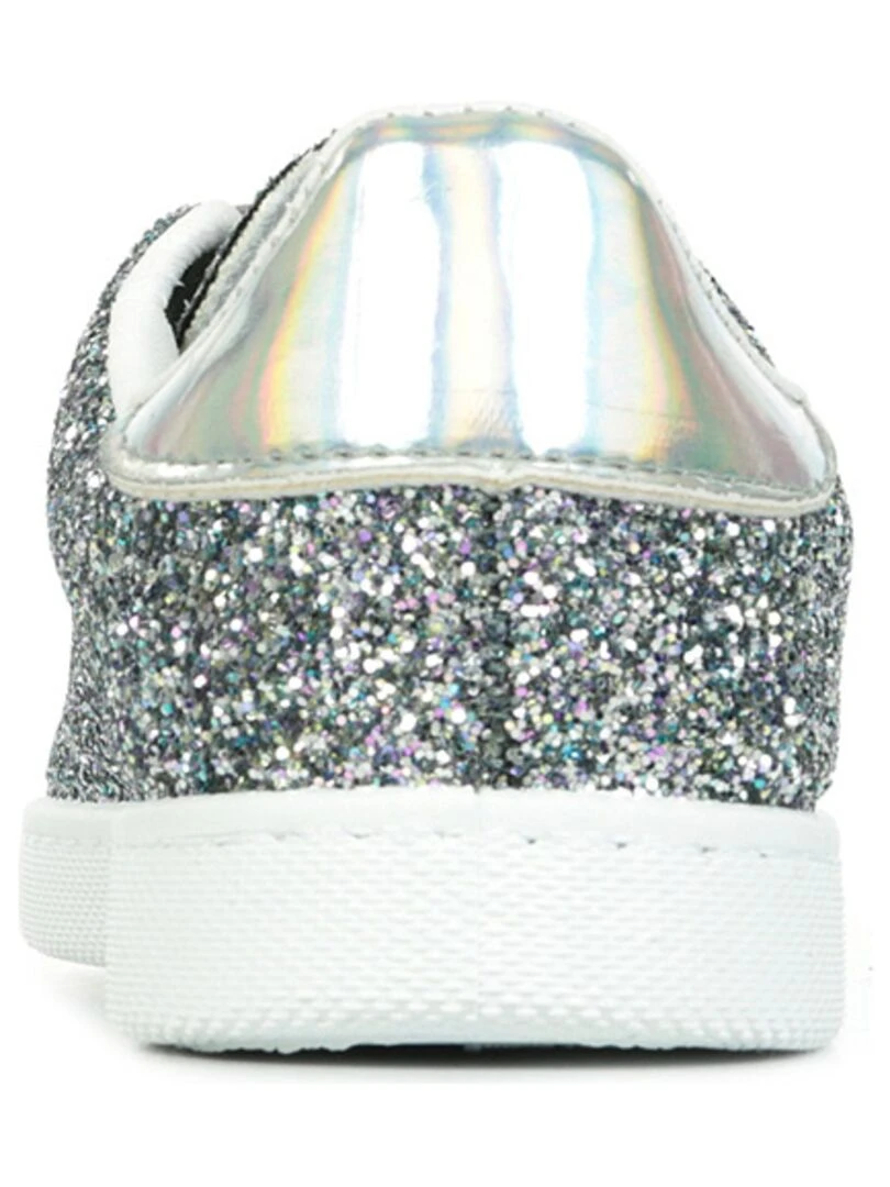 Baskets Victoria Deportivo Tennis Glitter Y Espero   Noir