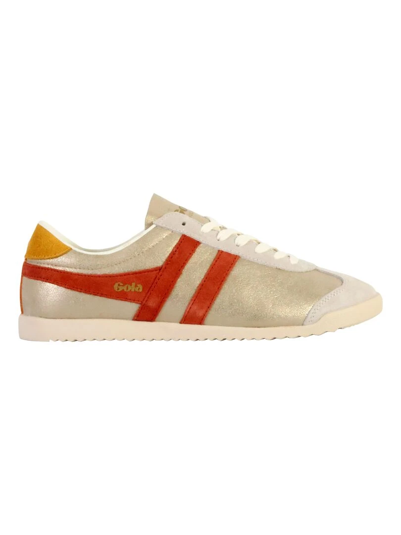 Basket Cuir Gola Bullet Blaze Doré/or