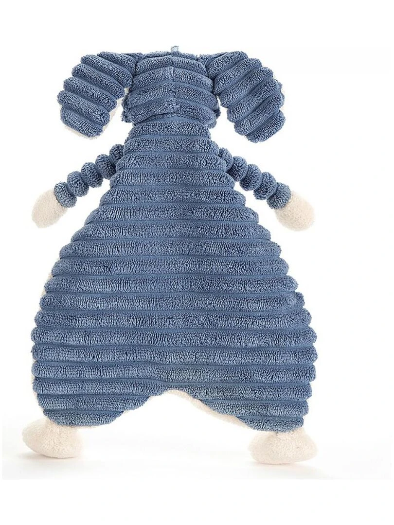 Doudou plat éléphant Cordy Roy Baby Soother l : 19 cm x H: 23 cm Blanc