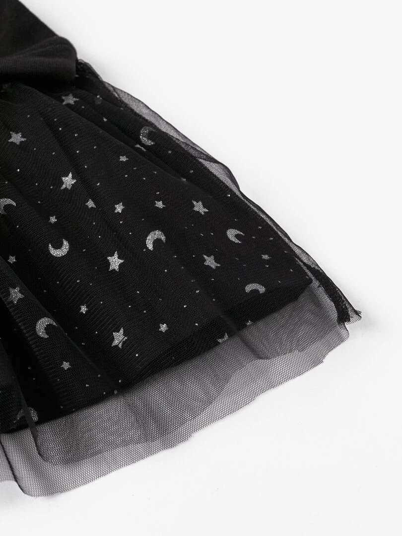 Robe sweat halloween 'Zippy'   Noir