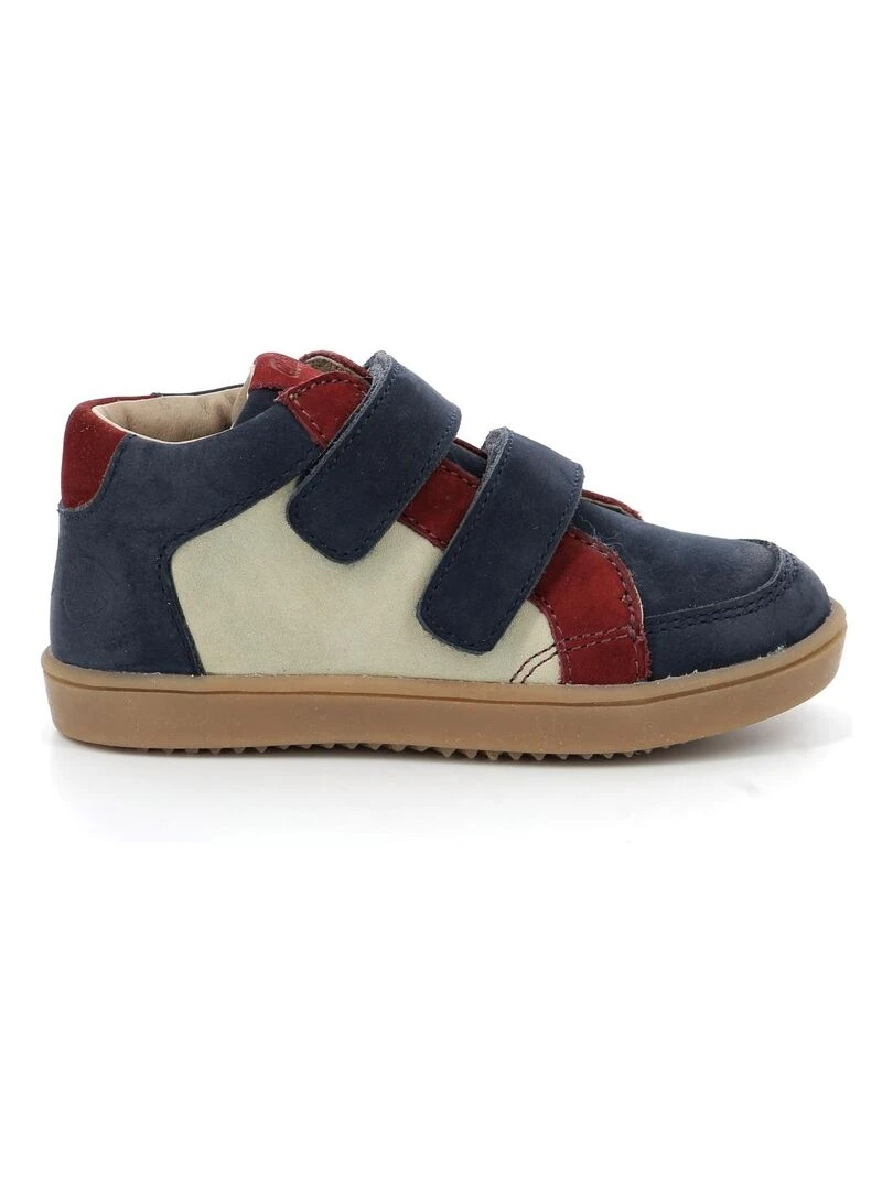 Sneakers hautes Cuir Woucikro Bleu marine