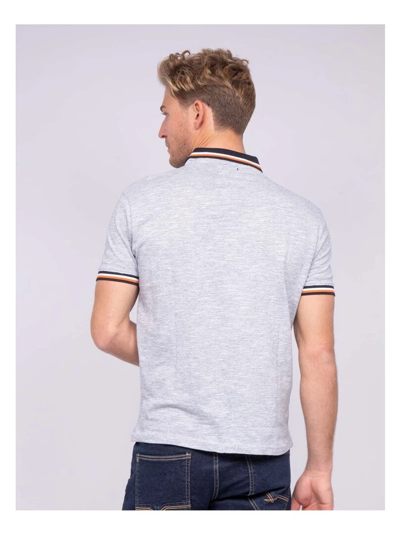 Polo pur coton PEXI Bleu marine