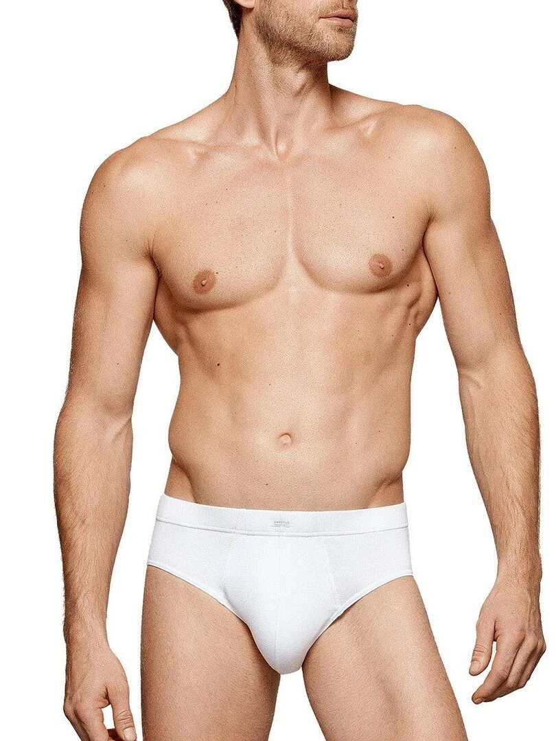 Slip confort en coton modal Essentials Blanc