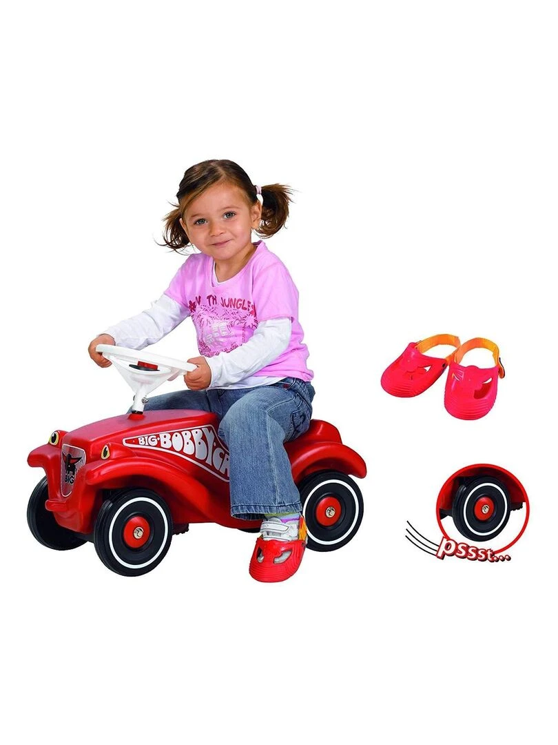 Bobby Car Set Voiture avec roues silencieuses et protège chaussures N/A