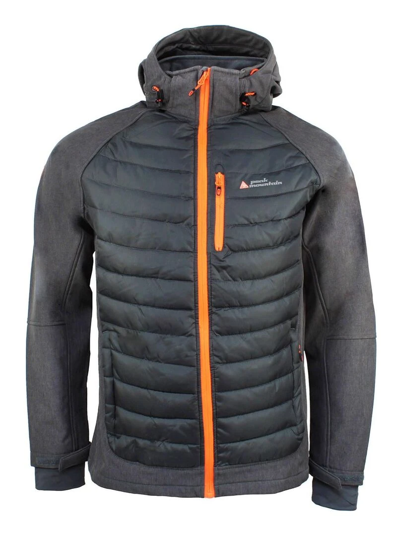 Blouson softshell homme CAPASO PEAK MOUNTAIN Gris