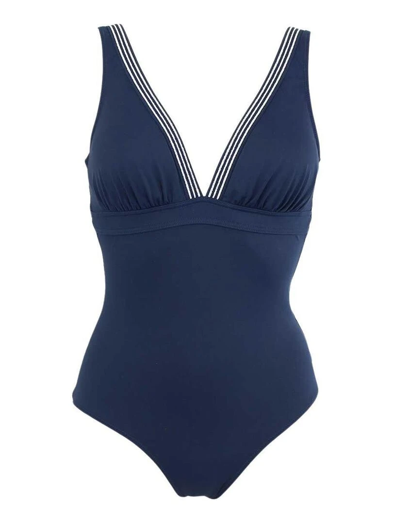 Maillot de bain 1 pièce sans armatures Lucia   Bleu