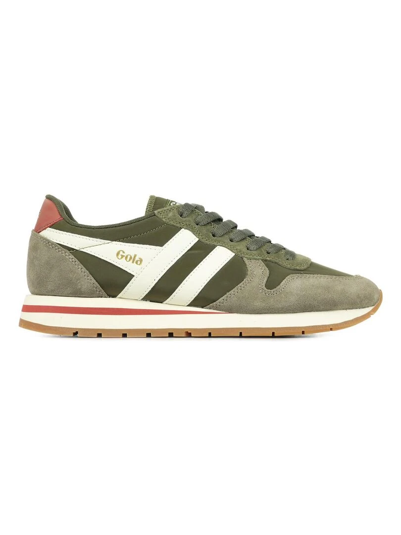 Baskets Gola Daytona Chute Vert olive