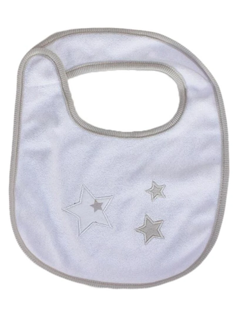 Bavoir "NEONAT2.0"LES CHATOUNETS Gris