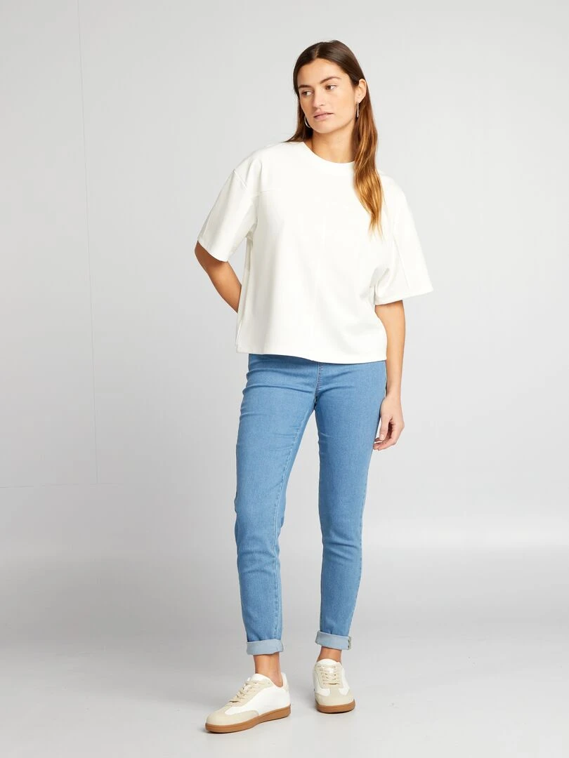Jegging taille haute stretch Double stone