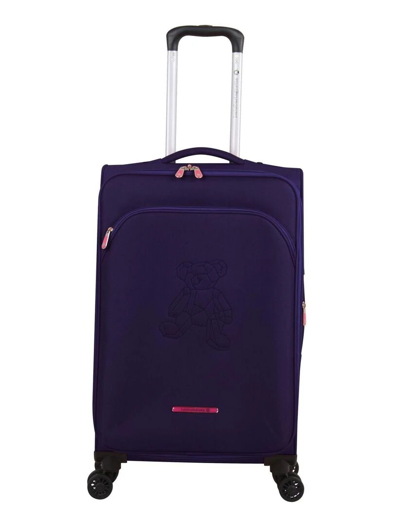 LULU CASTAGNETTE VALISE S TEDDYBEAR Violet