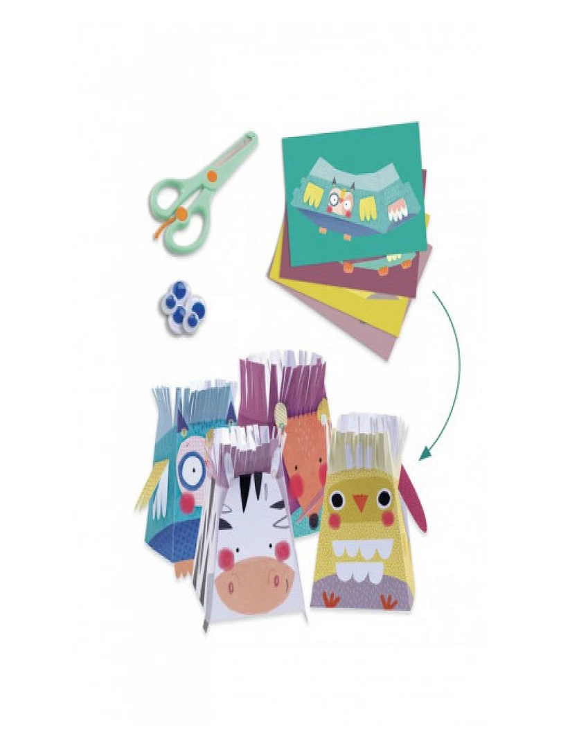 Coffret Loisirs Creatfis Les Animaux Et Leurs Maisons N/A