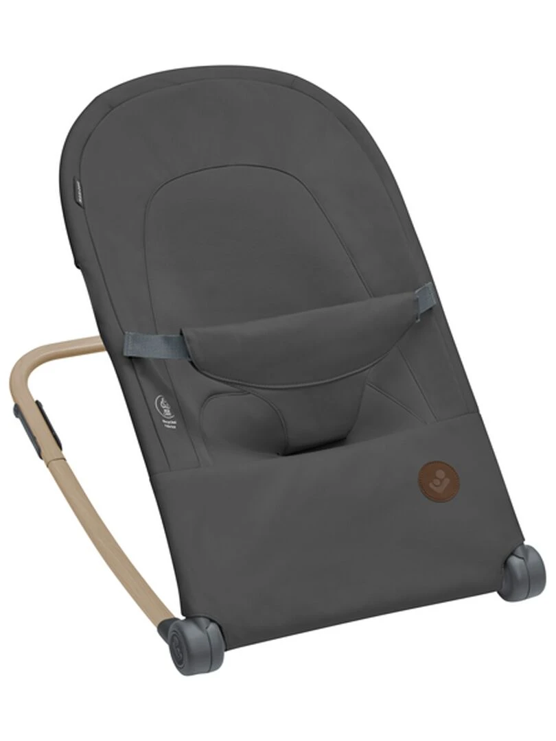 MAXI COSI Loa Transat bébé ultra compact et léger de la naissance à 6 mois Beyond Graphite Eco Gris foncé