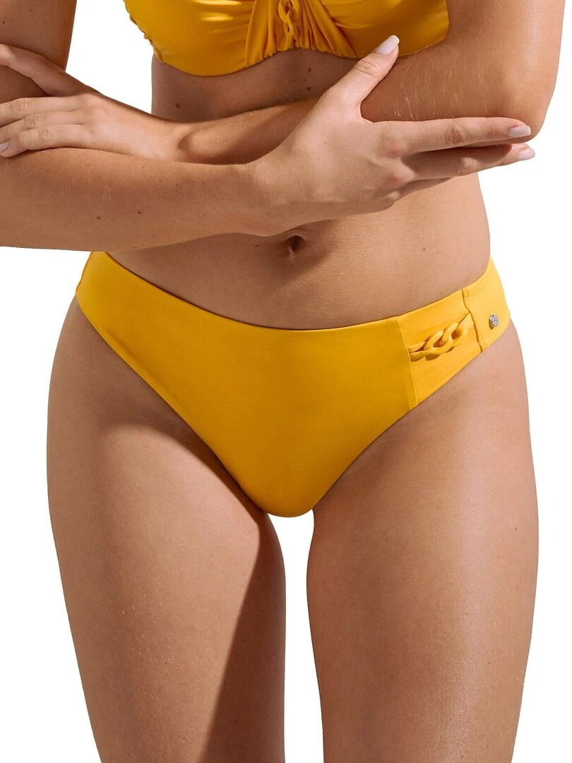 Bas maillot slip de bain Palma Jaune