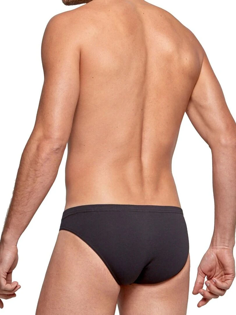 Slip confort en coton stretch Essentials   Noir