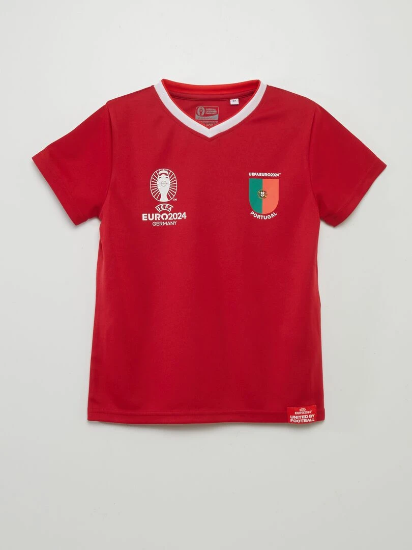 T shirt de foot Rouge