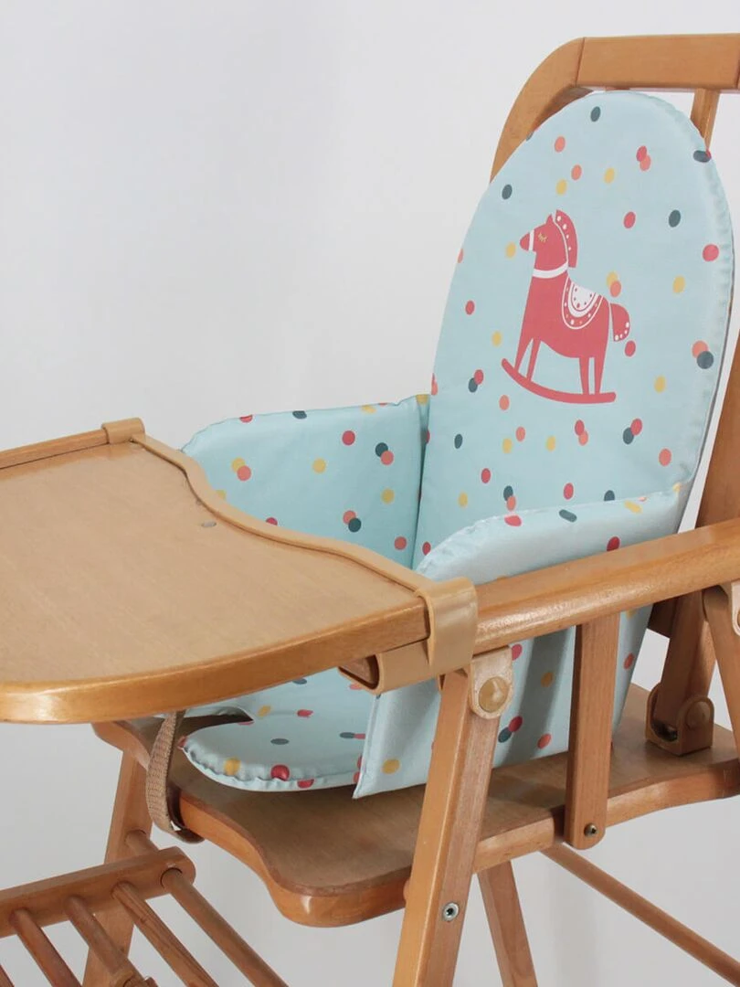 Coussin de chaise universel en PVC   En Selle   Bleu