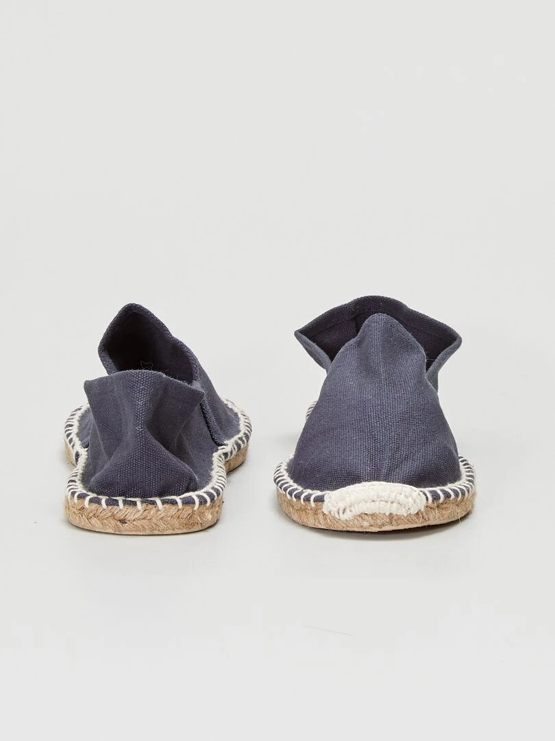 Espadrilles en toile   Bleu