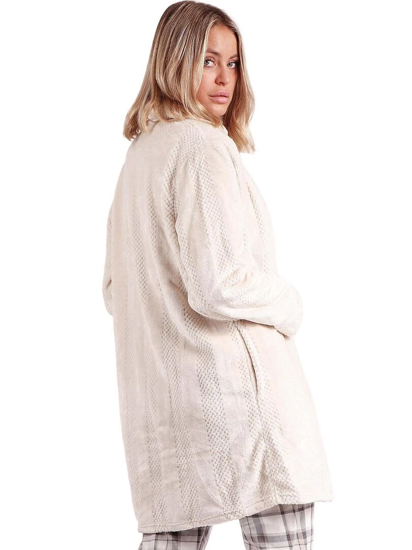 Veste d'intérieur Indian Scarf Beige