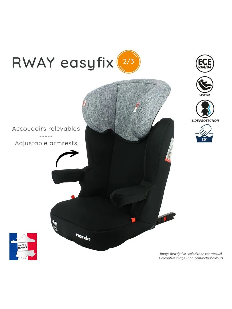 Siège Auto Rehausseur Rway Easyfix Groupe 2/3 (15 36kg)   Disney Cars   Bleu
