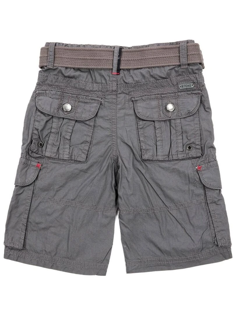 Bermuda battle BARBAN BOY   Gris foncé