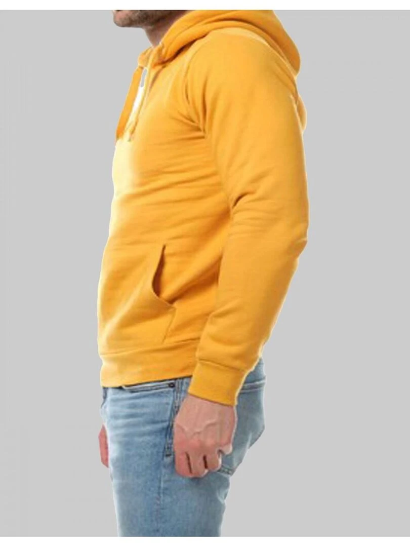 Sweat à capuche Kebello Jaune