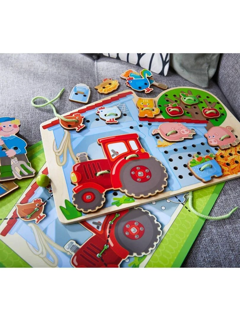 Jeu de laçage A la ferme   N/A