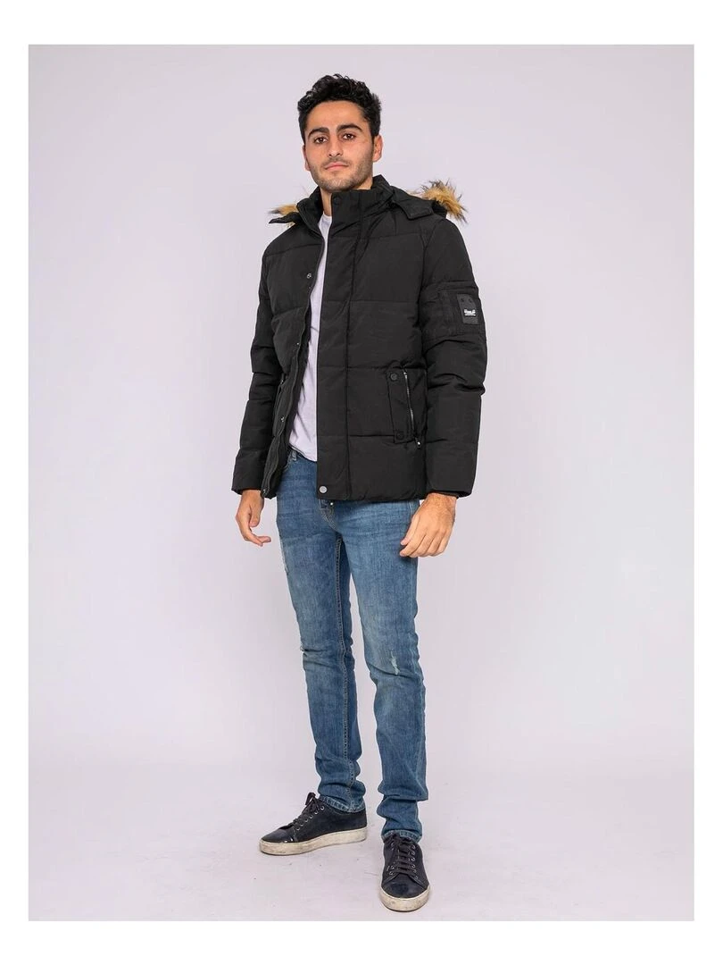 Doudoune capuche ZENABOU Noir