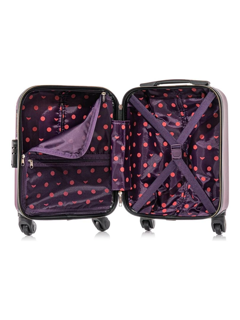 LPB LUGGAGE   VALISE XXS MARIANNE   Violet prune