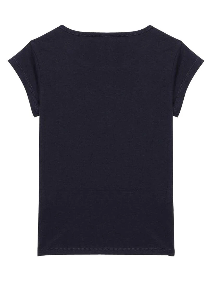 KAPORAL T shirt col rond Bleu marine