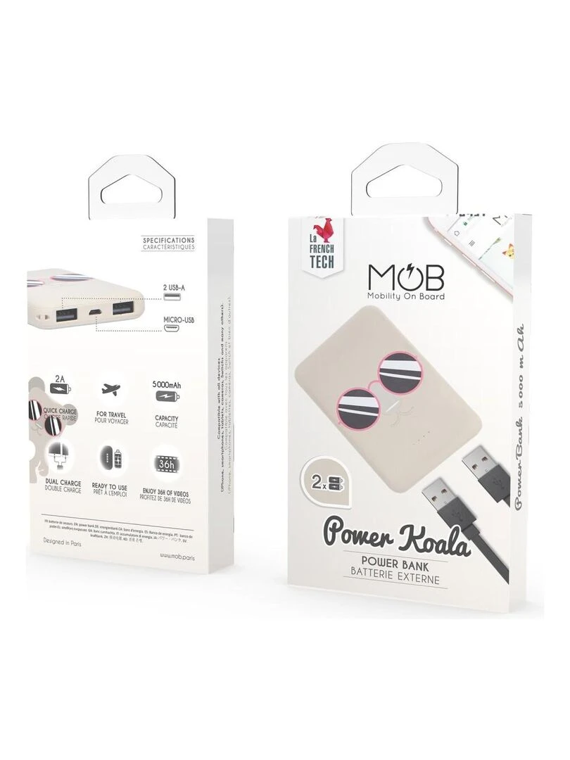 Mob Batterie Externe Power Animal Koala N/A