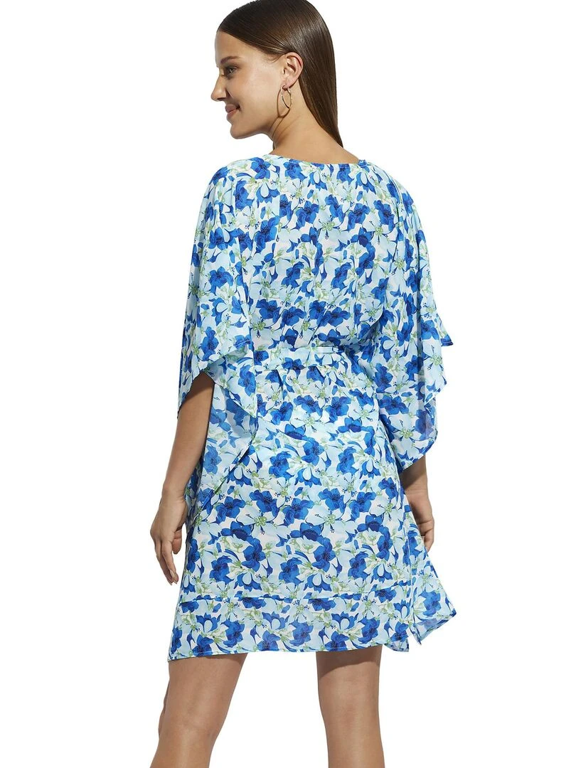 Robe de plage Rosé Bleu