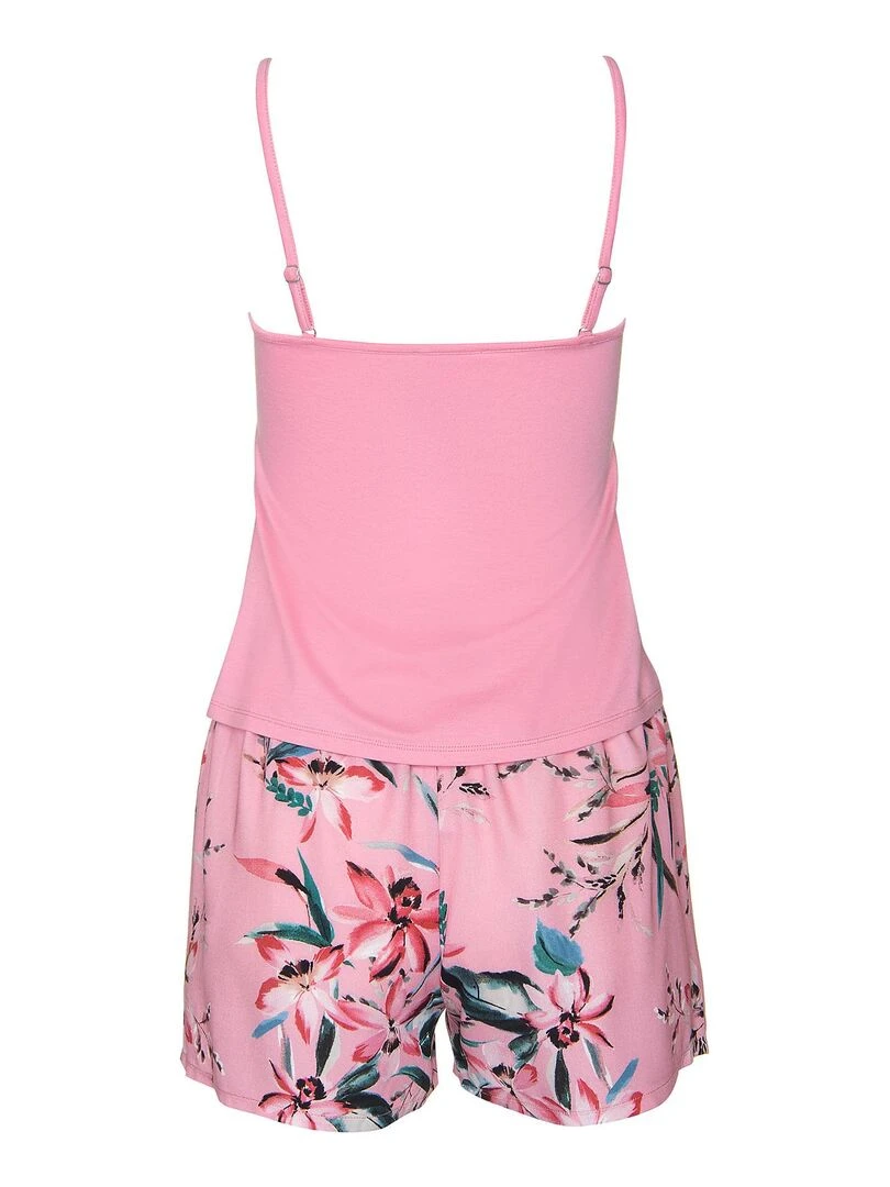 Pyjama short débardeur Harper   Rose