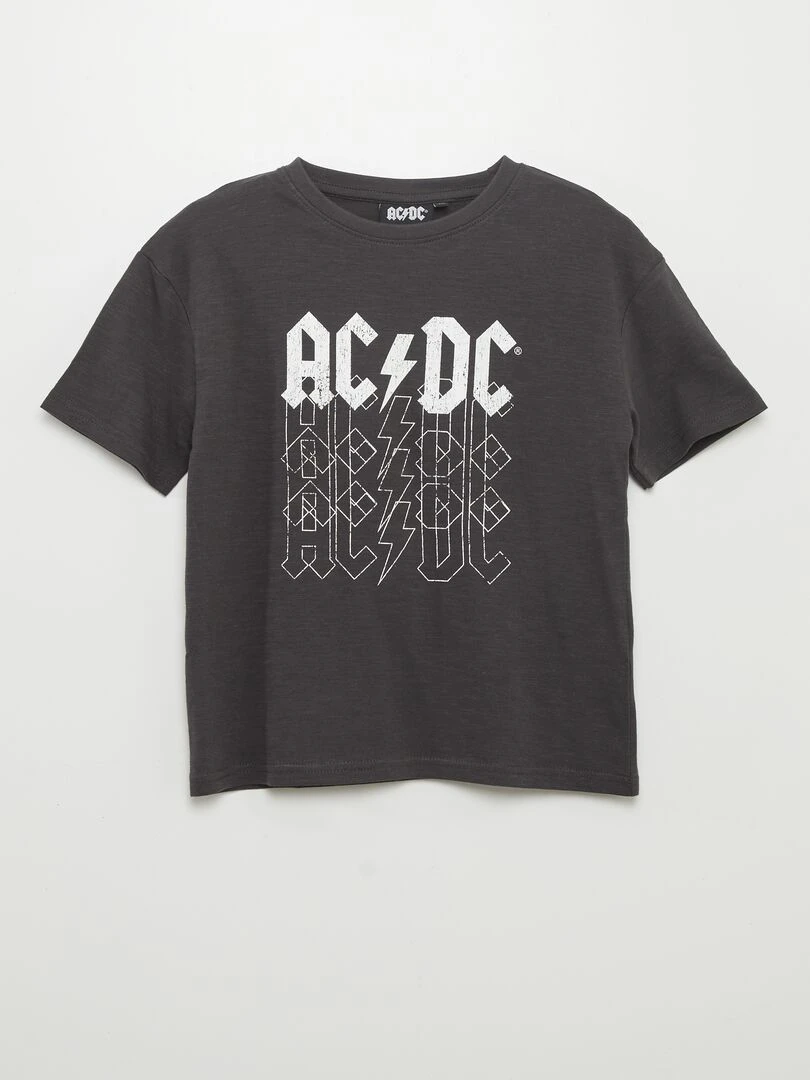 T shirt 'AC/DC' Noir