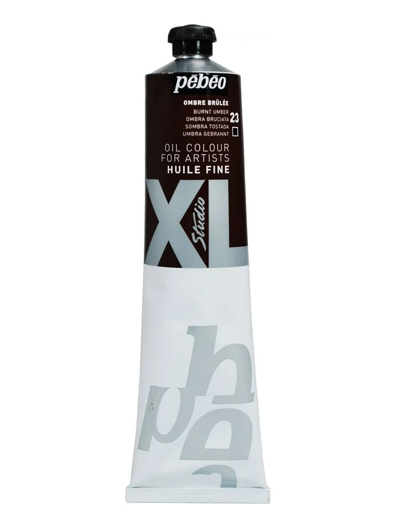 Peinture à l'huile fine XL Studio Ombre brûlée 200 ml N/A