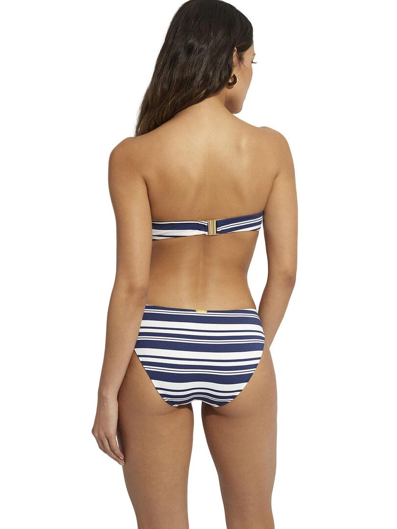 Bas maillot slip de bain Mykonos   Bleu marine