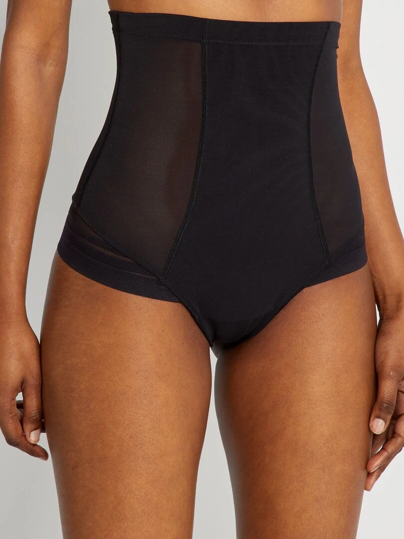 Culotte mi haute gainante 'By Bra' noir