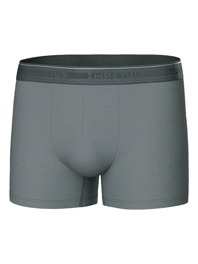 Pack de 3 boxers en coton bio Gris