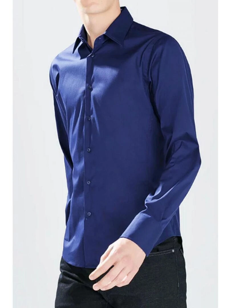 Chemise regular Kebello Bleu