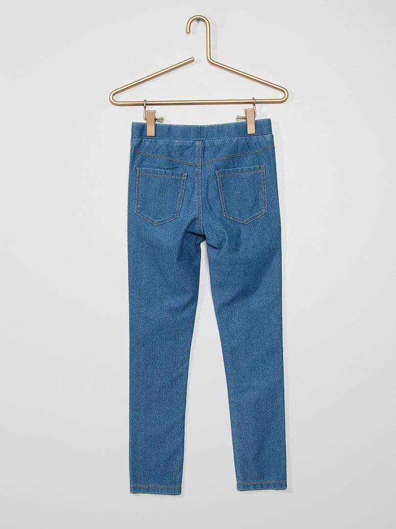 Jegging stretch Bleu
