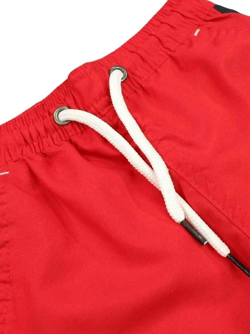 Lee Cooper   Short De Bain garçon imprimé logo   Rouge