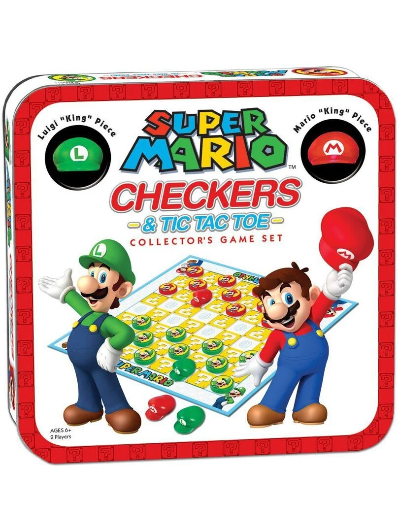 Super Mario jeu de dames Collector's Game N/A
