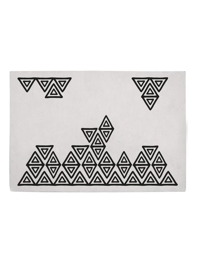 Tapis Coton Boho Chic par Lilipinso Lilipinso Noir