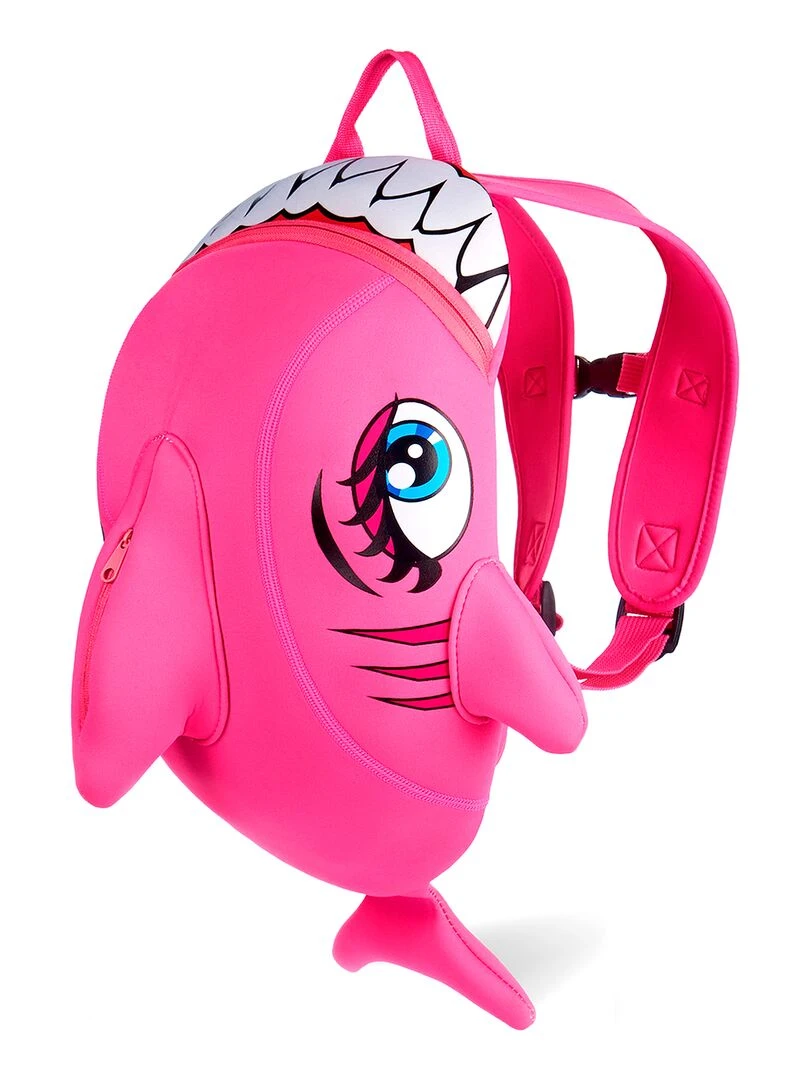 Sac à dos pour enfants Requin Rose Crazy Safety Testé et certifié Rose