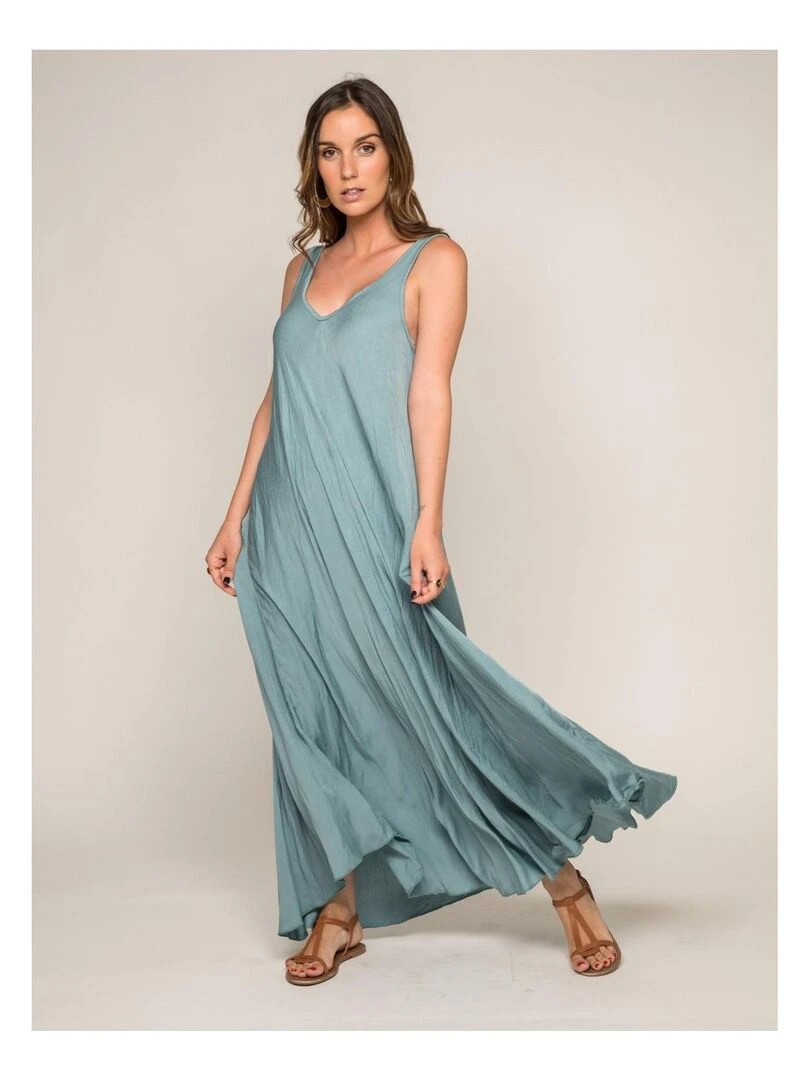 Robe longue INDUS   Bleu