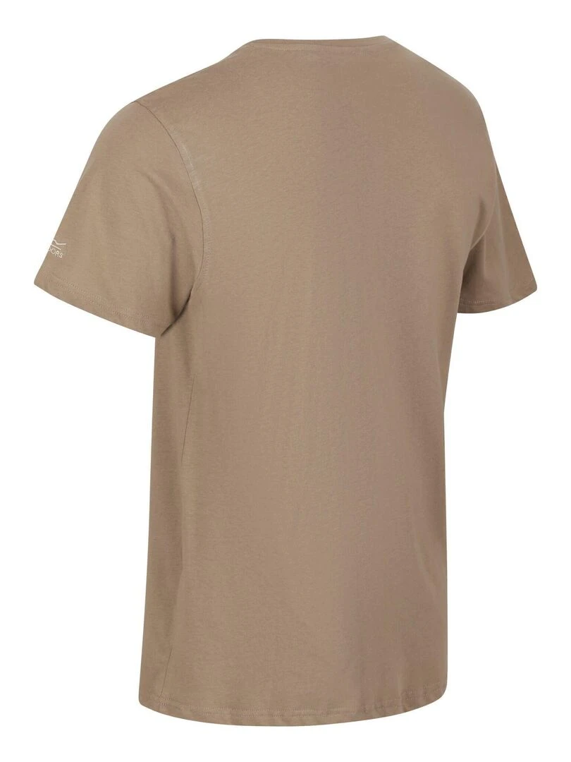 Regatta   T shirt CLINE   Beige foncé