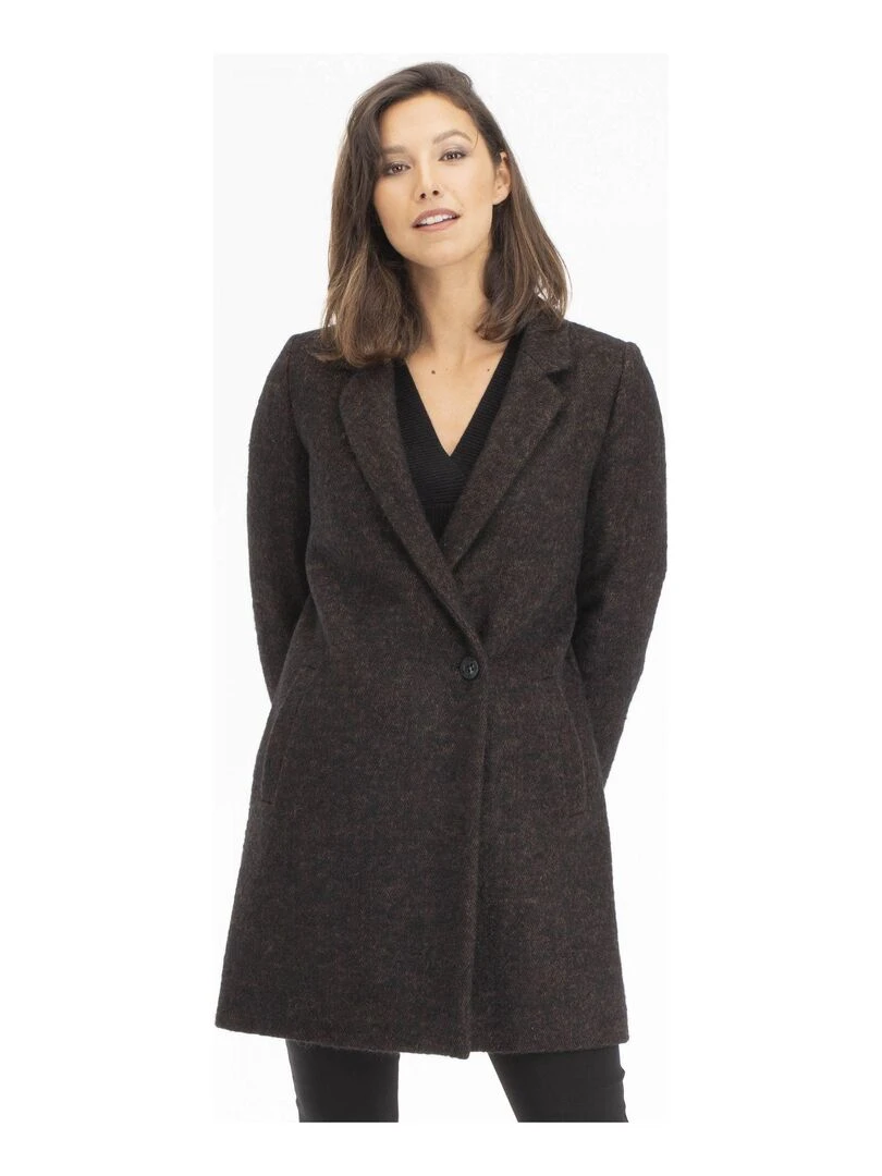 Manteau  MELISSA   Gérard Pasquier   Marron
