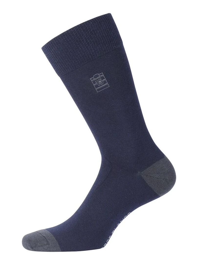 Lot de 6 Paires de Chaussettes de ville coton homme Serge Blanco   Rouge